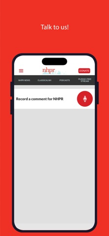 NHPR Radio screenshot