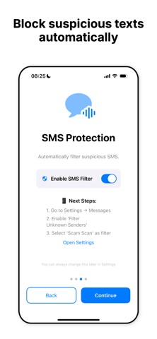 Scam Scan - Fraude Detection iPhone screenshot