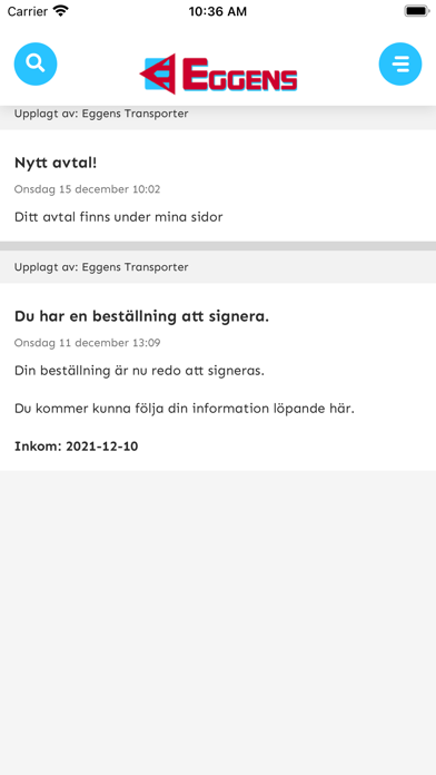 Screenshot #1 pour Eggens Transporter