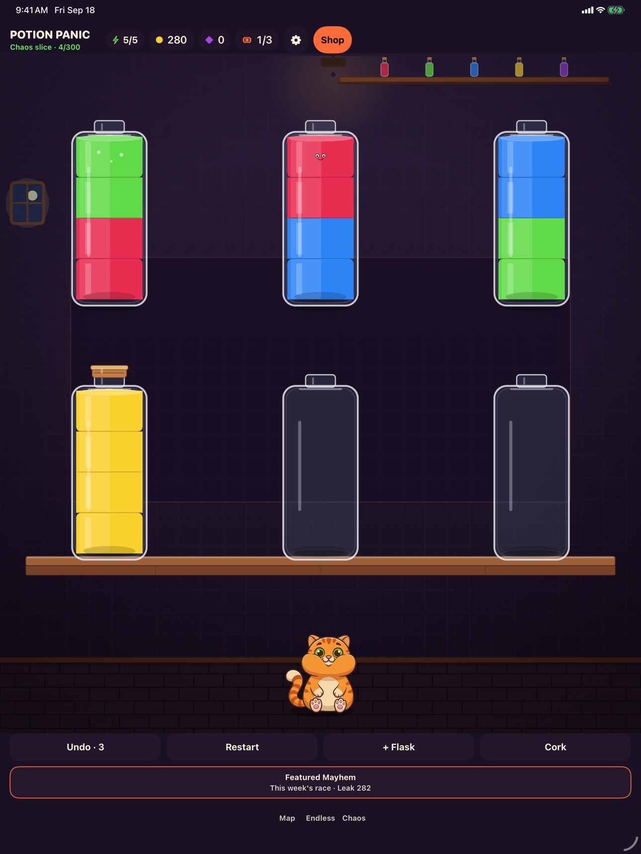 Screenshot 6 of Potion Panic: Chaos Color Sort