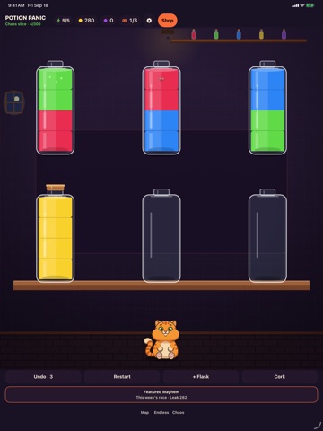 Potion Panic: Chaos Color Sort Screenshot 2