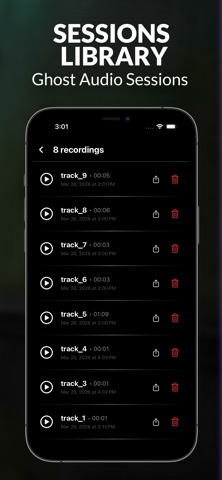 EVP Recorder: Ghost Spirit Box iPhone screenshot