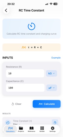 Circuit Calculator Pro Screenshot 3 of 10
