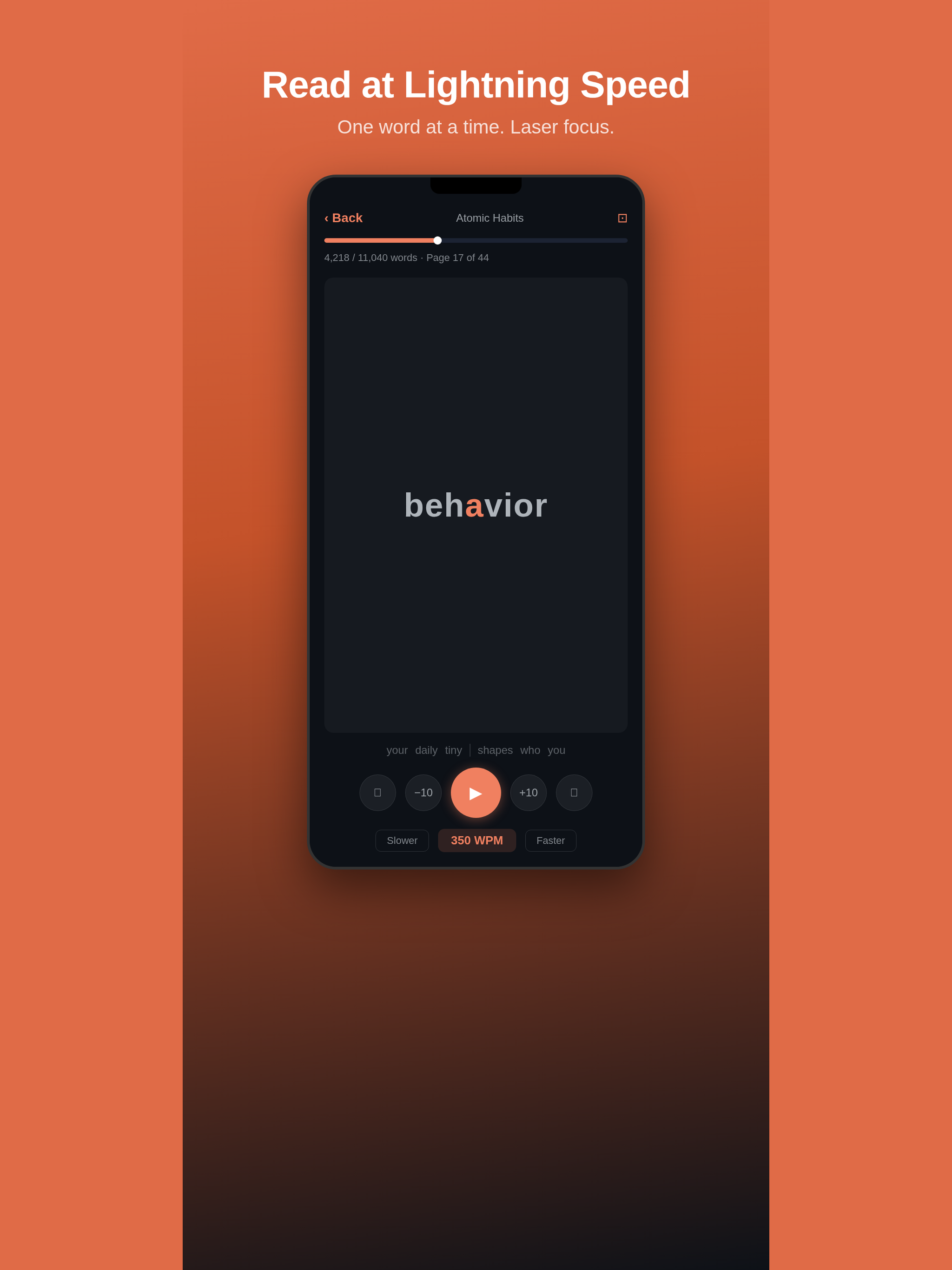FlashRead – RSVP Speed Reader