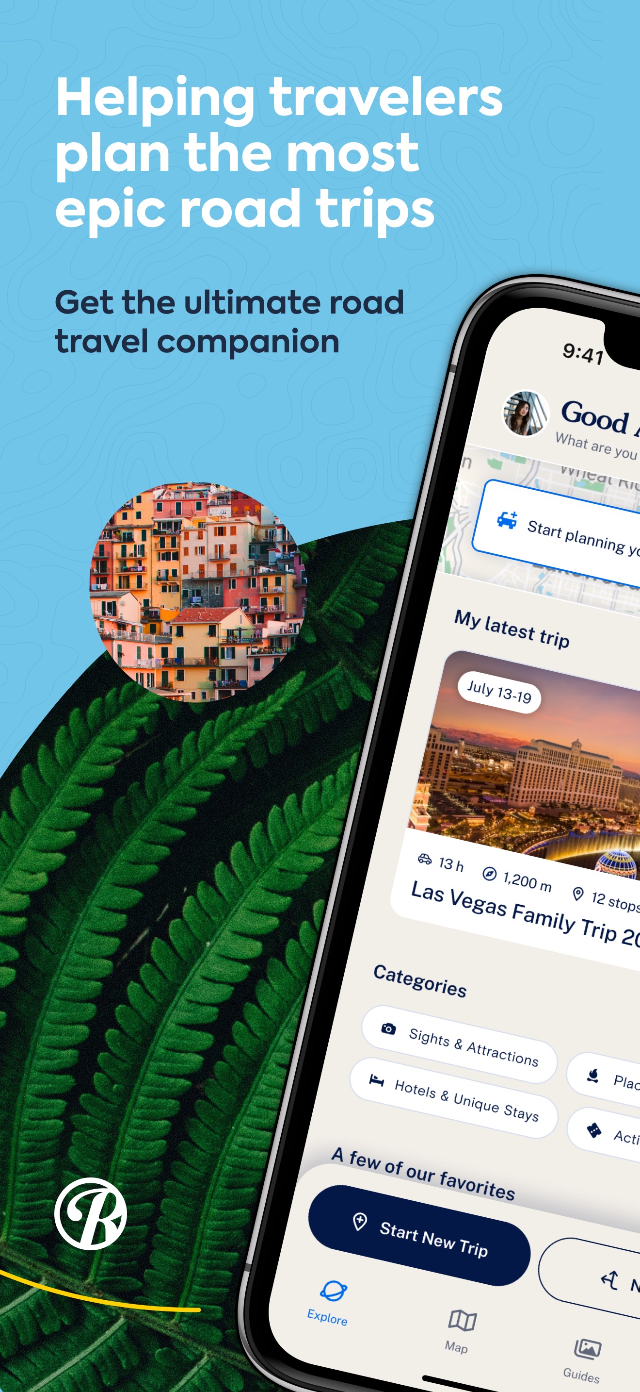 Roadtrippers - Trip Planner screenshot 1