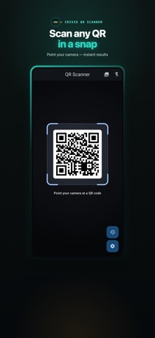 Crivid QR Scanner Screenshot 1 of 4