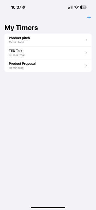 Cue Clock - Presentation App Screenshot 1 of 3