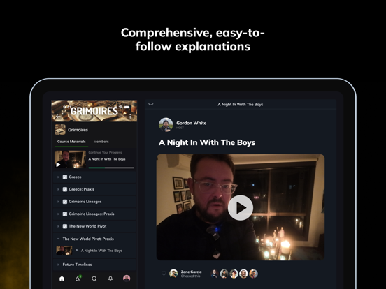 Rune Soup iPad screenshot 4 - Social Networking app