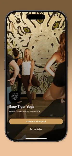 Easy Tiger Yoga screenshot 1
