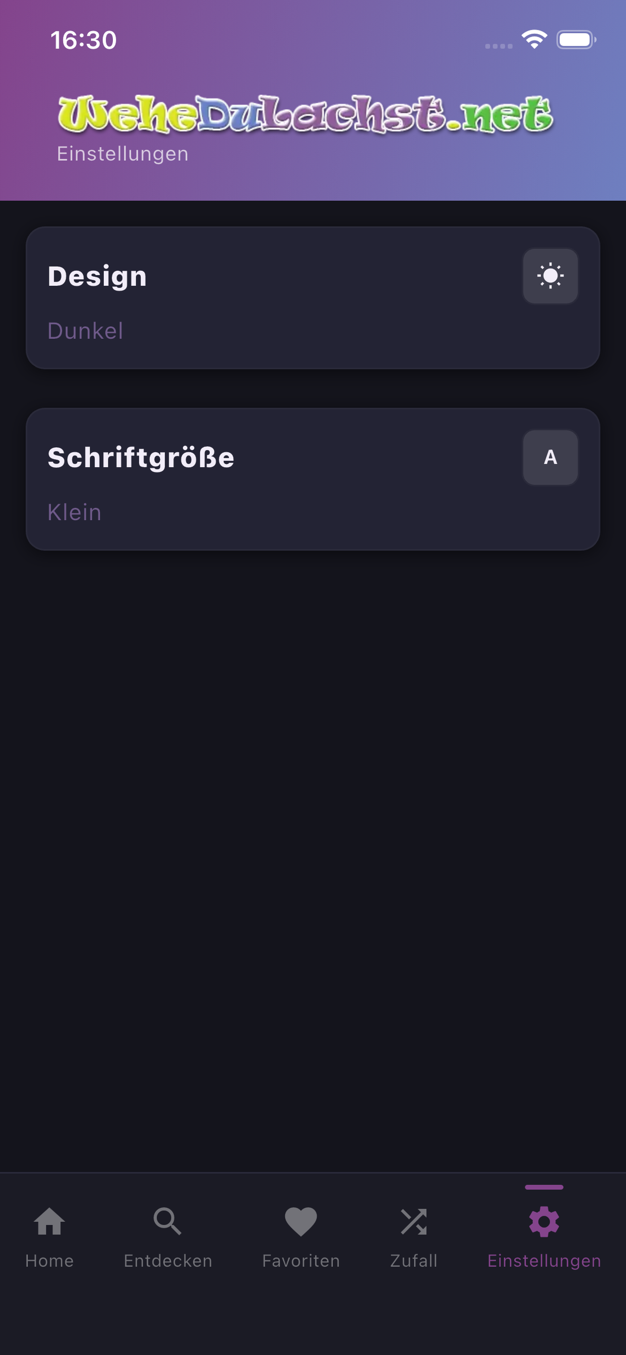 Lustige Witze WeheDuLachst.net screenshot 9