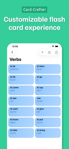 FlashCards - learn languages iPhone screenshot