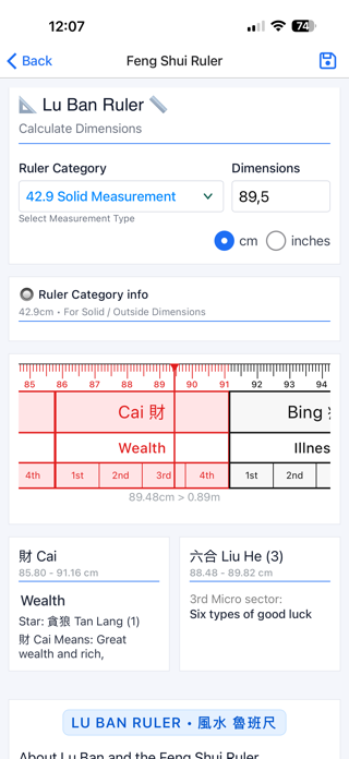 Feng Shui Calculator Screenshot 9 of 10