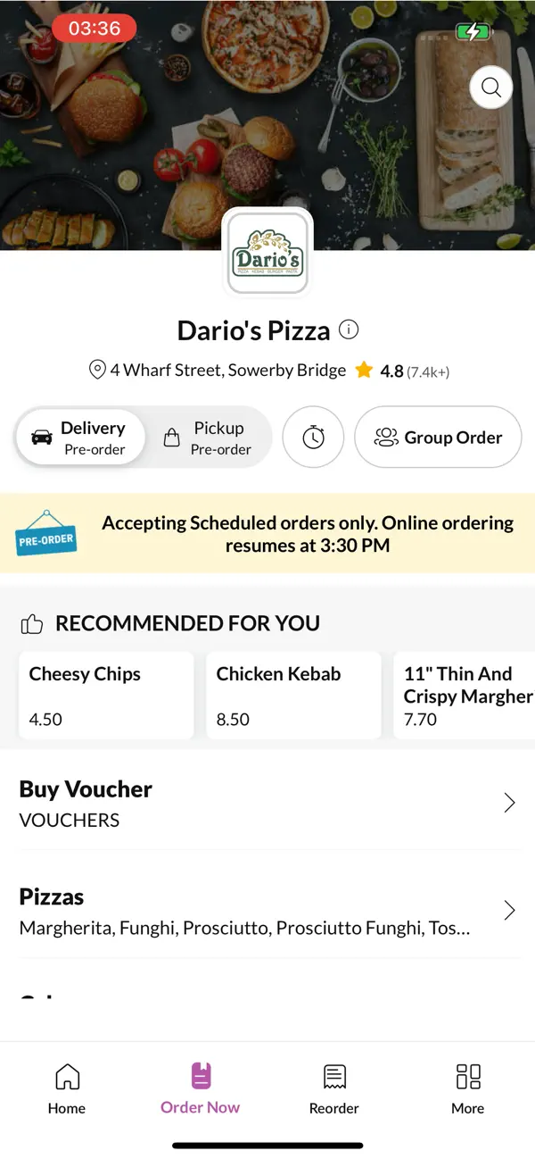 Screenshot #2 pour Dario's Pizza