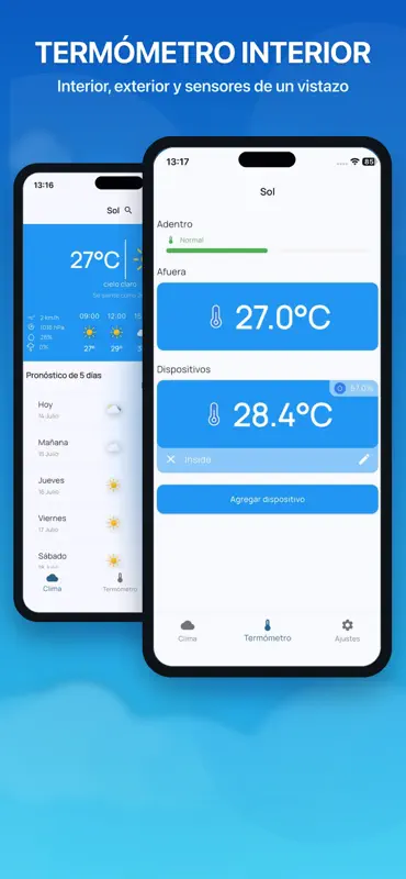 Termómetro, Clima Pronóstico screenshot 1 of 6