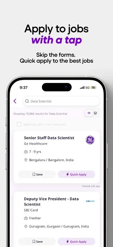 foundit (Monster) Job Search screenshot 5 of 6