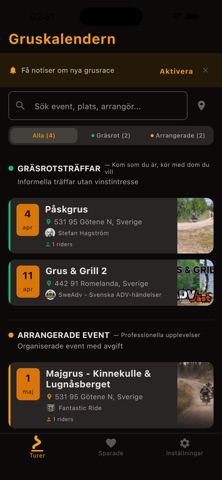 Gruskalendern screenshot