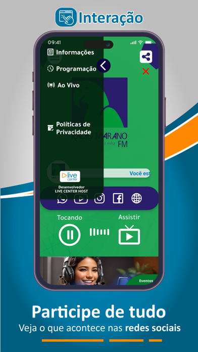 Rádio Marano FM Screenshot