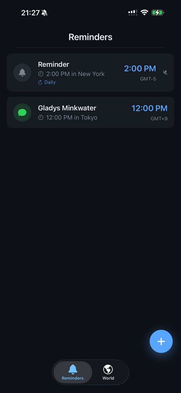 iPhone screenshot