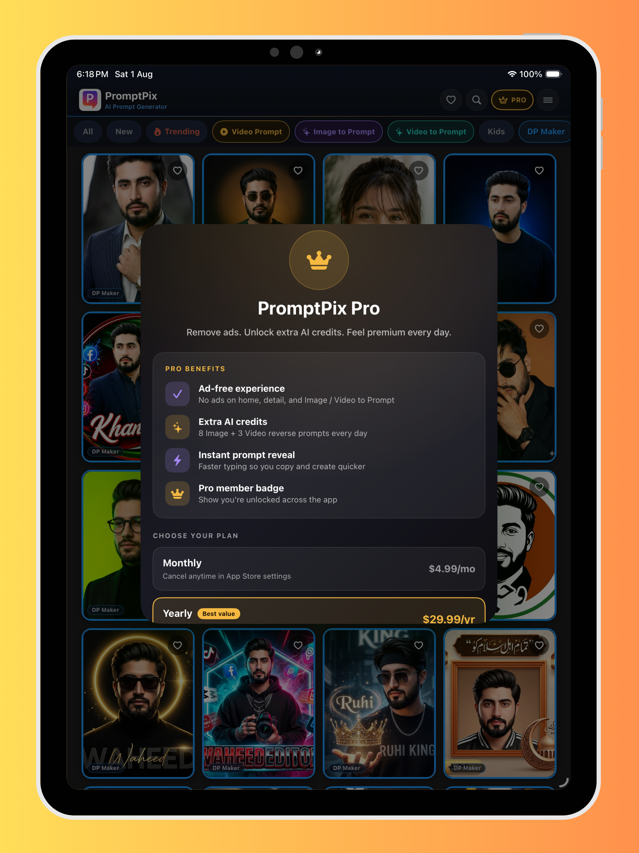 PromptPix -AI Prompt Generator screenshot 17