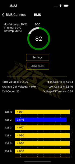 Indy Speed Control App Screenshot 1 of 3