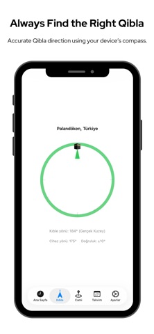 AyahTime – Prayer & Qibla Screenshot 3 of 4