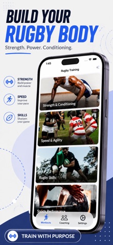 Rugby Skills Booster app screenshot