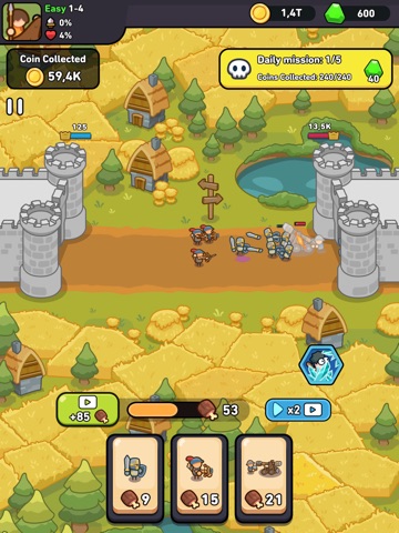 Empire Heroes: Strategy Game iPad screenshot