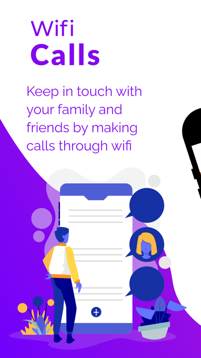 WiFi : Phone Calls & Text Sms Screenshot