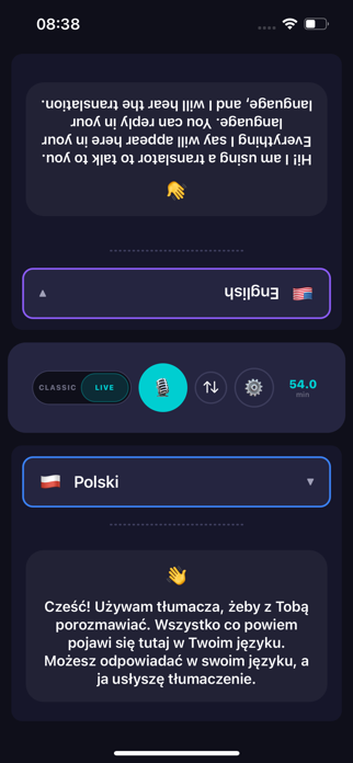Face2Face AI translator Screenshot 4 of 6