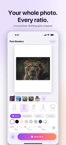 Post Borders - No Crop Screenshot 2 of 6
