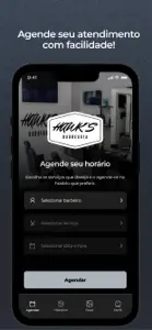 Hawk's Barbearia screenshot #2 for iPhone