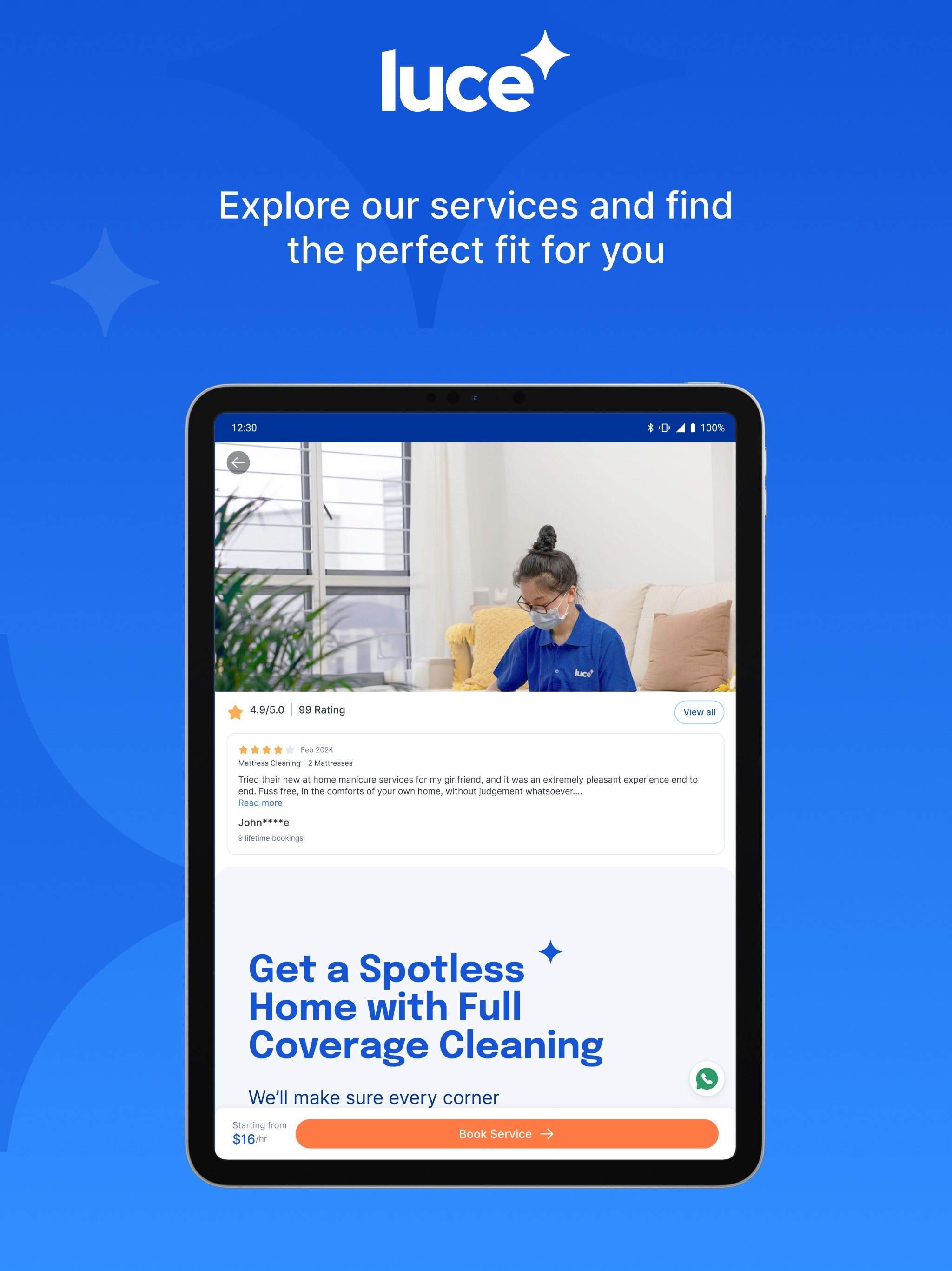 Luce - Home Services Super App