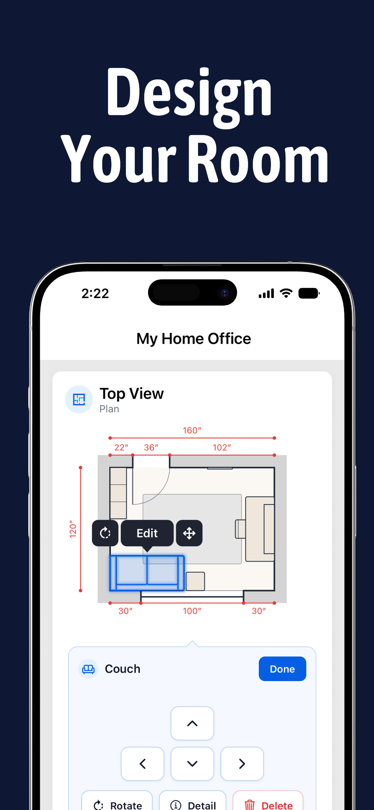 Room Design App: RoomCreate screenshot 2