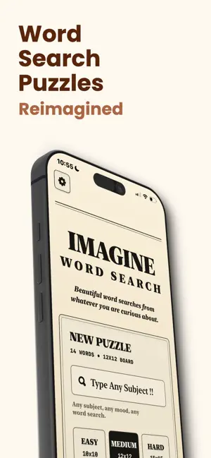 Imagine: Word Search AI screenshot 1