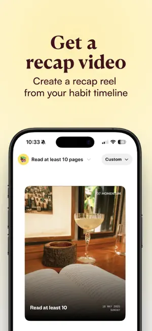 Photo habit tracker | Momentum screenshot 3