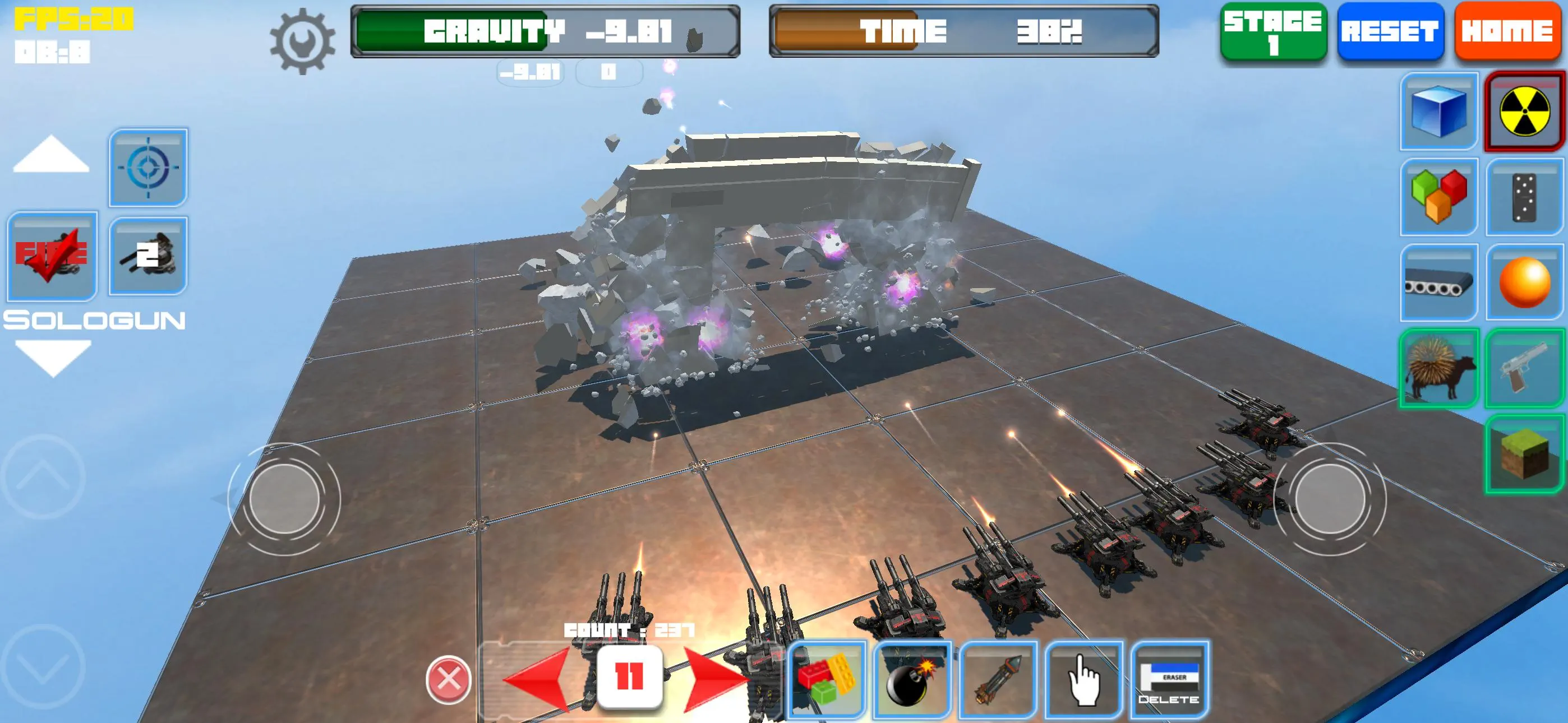 #4. Cube Physics Simulation (iOS) Által: Keijiro Toyoda