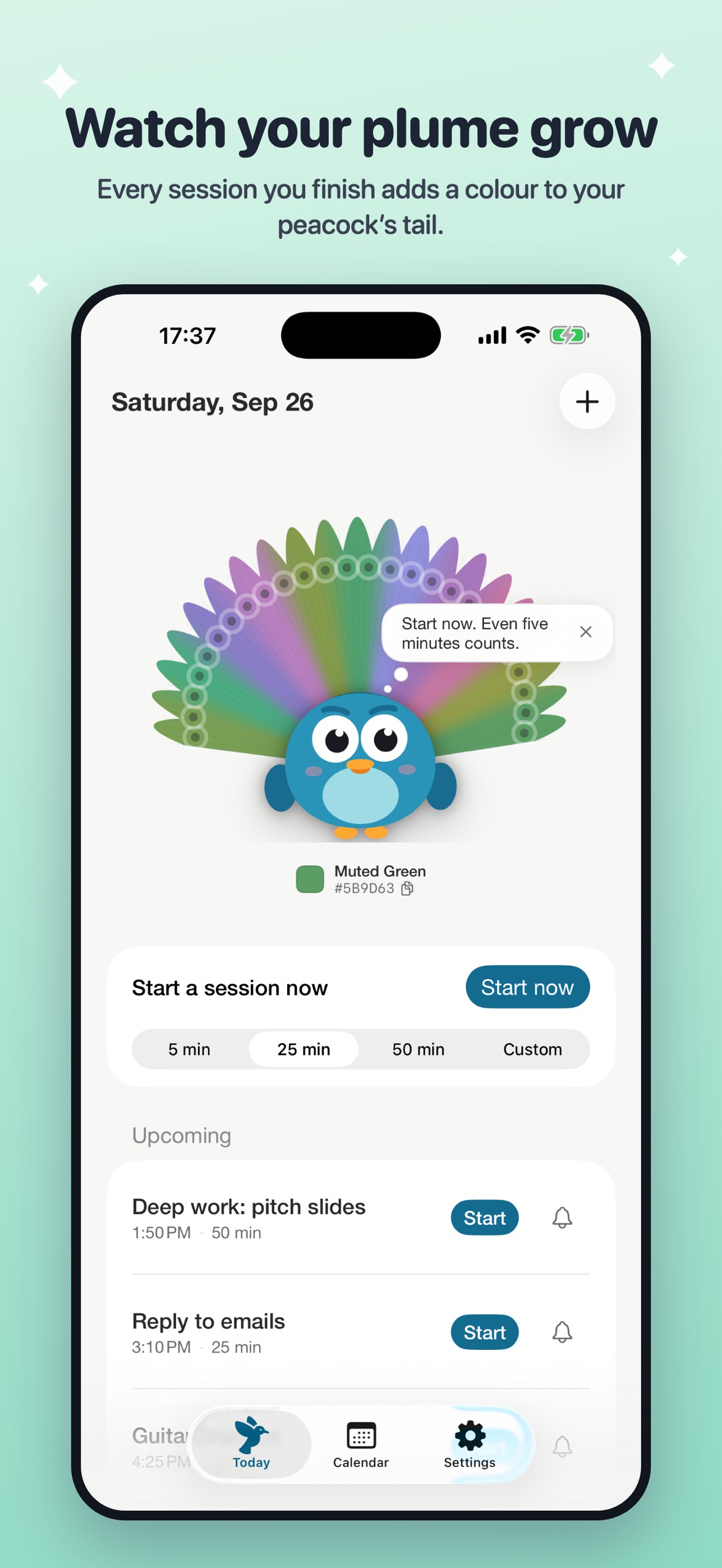 Screenshot 2 of Plume Focus: ADHD App Blocker