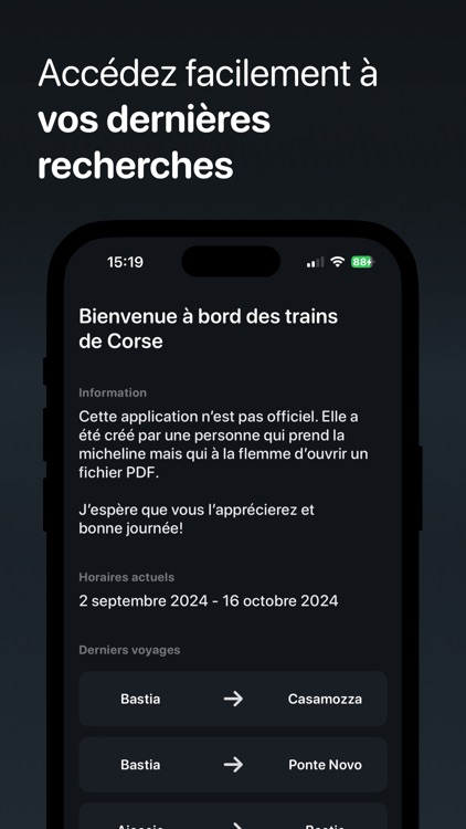 Train Corse: Horaires Trains