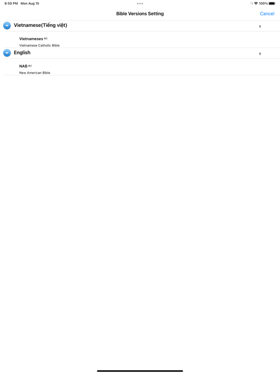 Screenshot #6 pour Công Giáo Việt Kinh Thánh