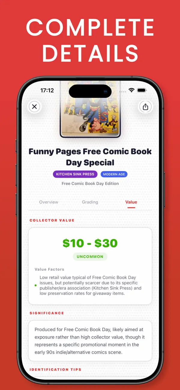 #2. Comic Book Value Identifier (iOS) Por: Munure Tuzun