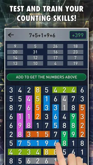 Hidden Numbers: Math Game PRO screenshot 1