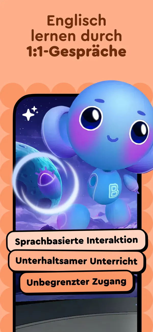 Buddy.ai: Englisch für Kinder iPhone App Screenshot 3 – Bildung