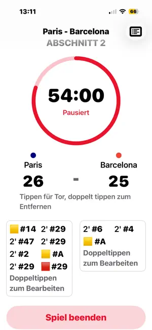 Schiriuhr – Referee Timer screenshot 2