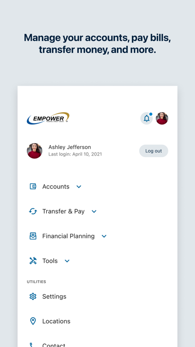 Empower FCU Mobile Banking Screenshot
