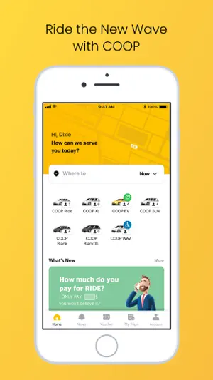 COOP Rideshare screenshot 1