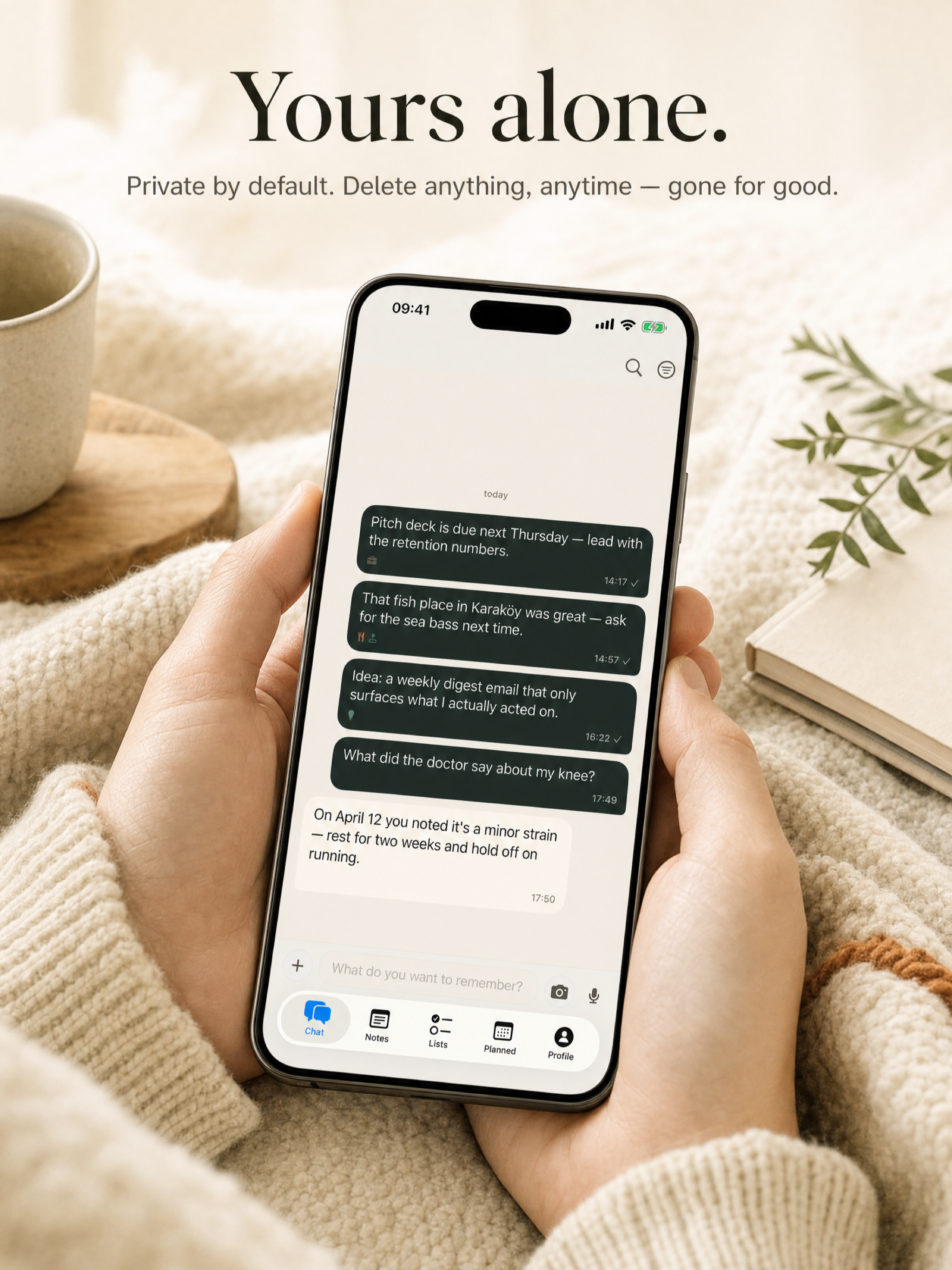 SecondBrain: AI Notes & Voice