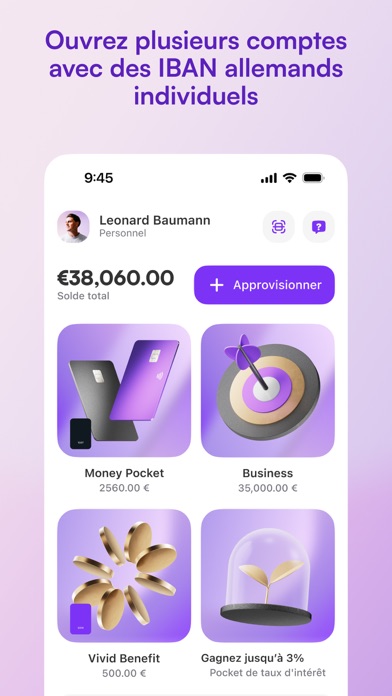 Screenshot #2 pour Vivid Business et Personnel