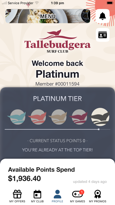 Tallebudgera SLSC Screenshot