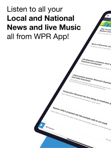 Wisconsin Public Radio Appのおすすめ画像1