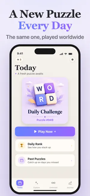 Quad Puzzle: Daily Word Game screenshot 4